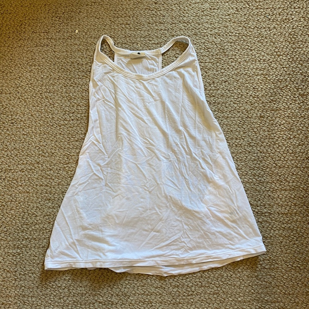 Spiritual gangster white tank